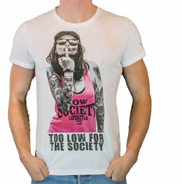 F*ck Off Shirt by Jessi - too low for the society