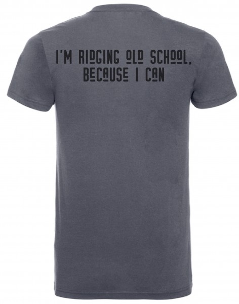 Altblechliebe &quot;RIDING OLD SCHOOL&quot; T-Shirt