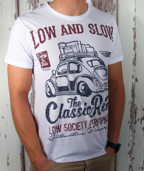 Retro Käfer Classic Ride - Low and Slow T-Shirt