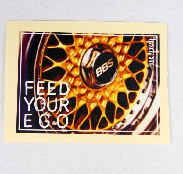 Sticker FEED YOUR EGO
